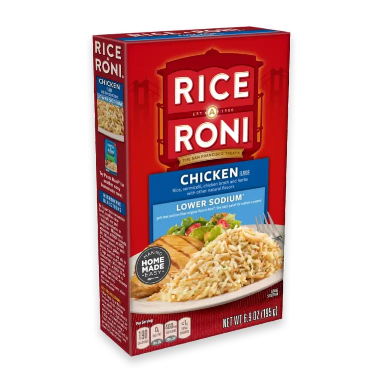 Lower Sodium Chicken Flavor Rice