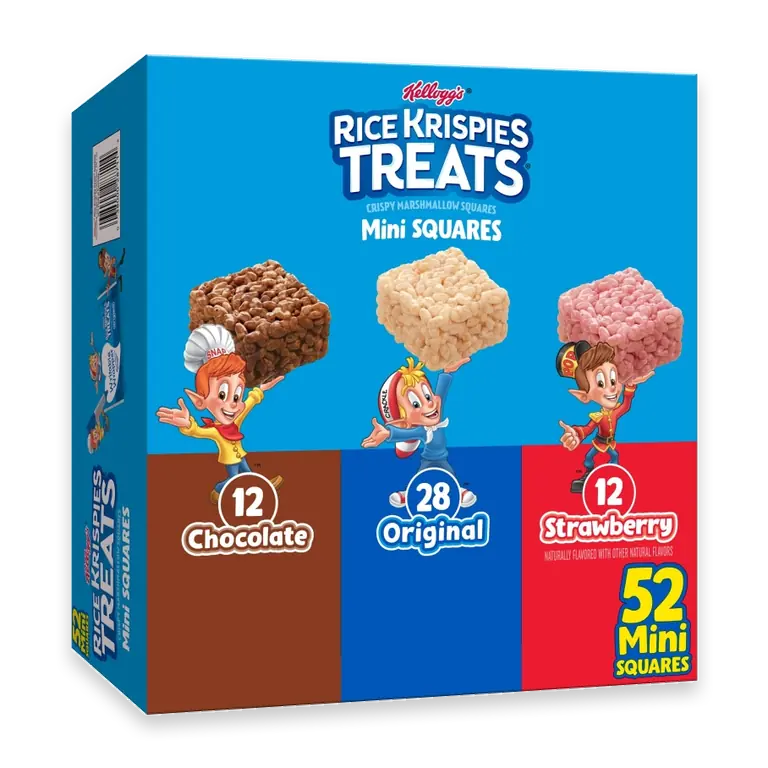 Mini Crispy Marshmallow Squares Variety Pack