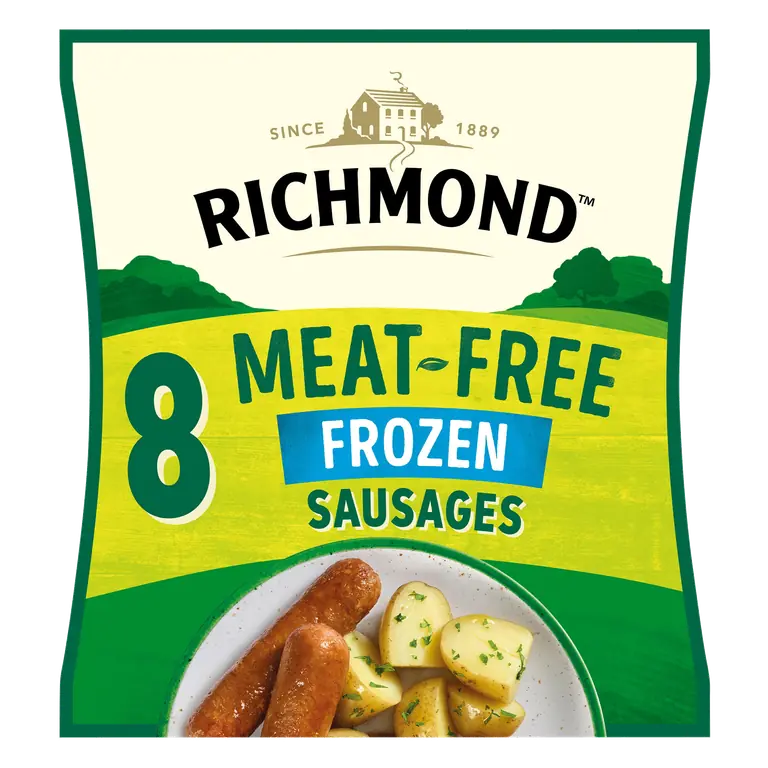 Richmond 8 Meat-Free Tasty Sausages 304g