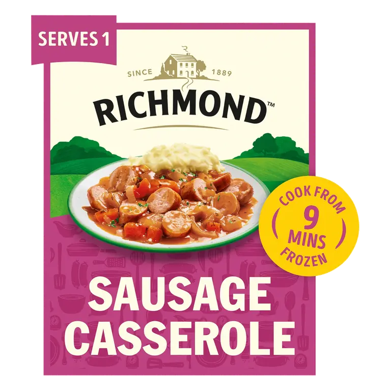Richmond Sausage Casserole with a Soft Creamy Mash 400g