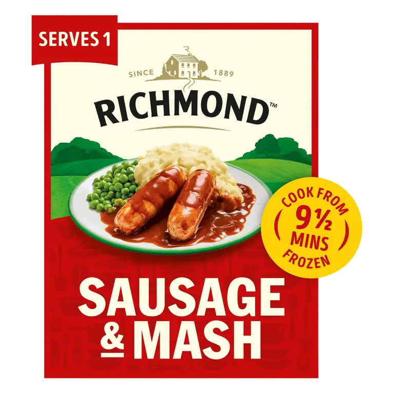 Richmond Sausage & Mash with a Generous Onion Gravy 400g