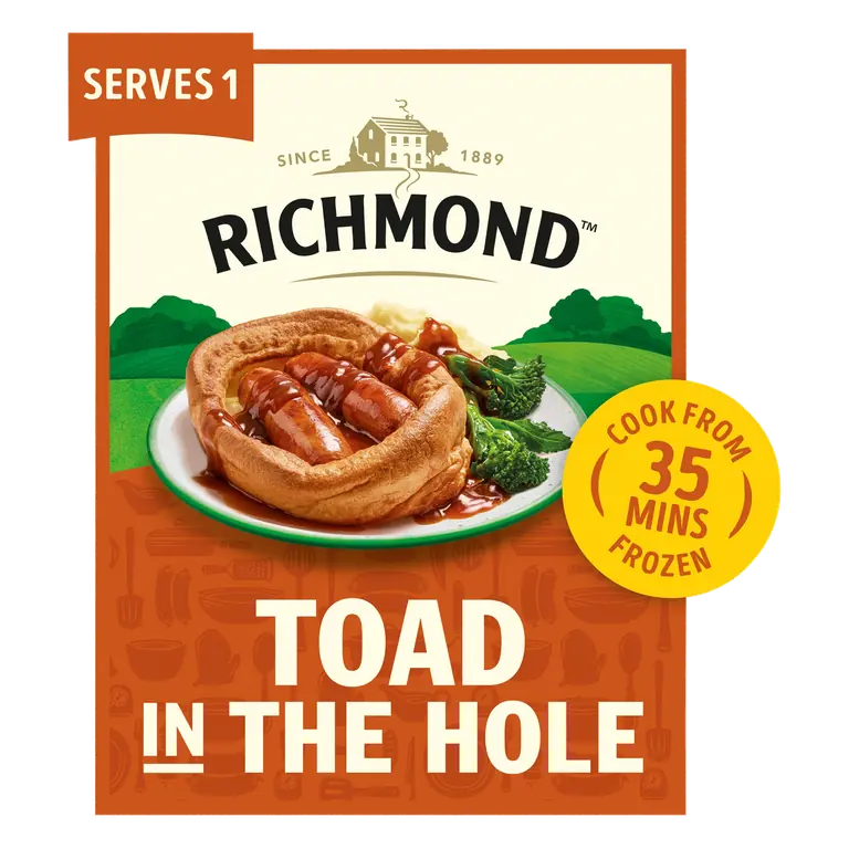 Richmond Toad in the Hole with a Crispy Yorkshire Pudding 250g