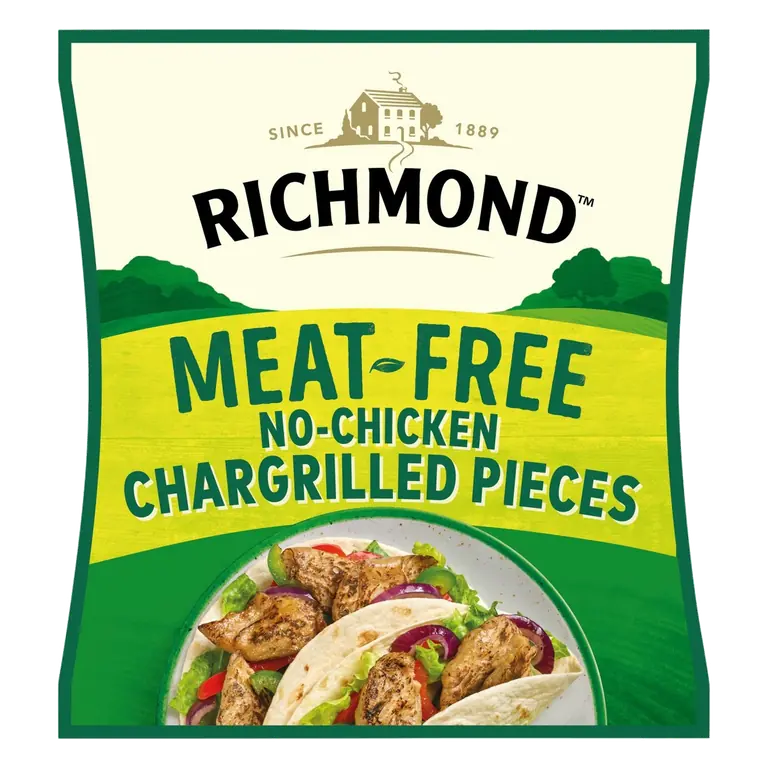 Vegan Meat Free No-Chicken Chargrilled Pieces 165g