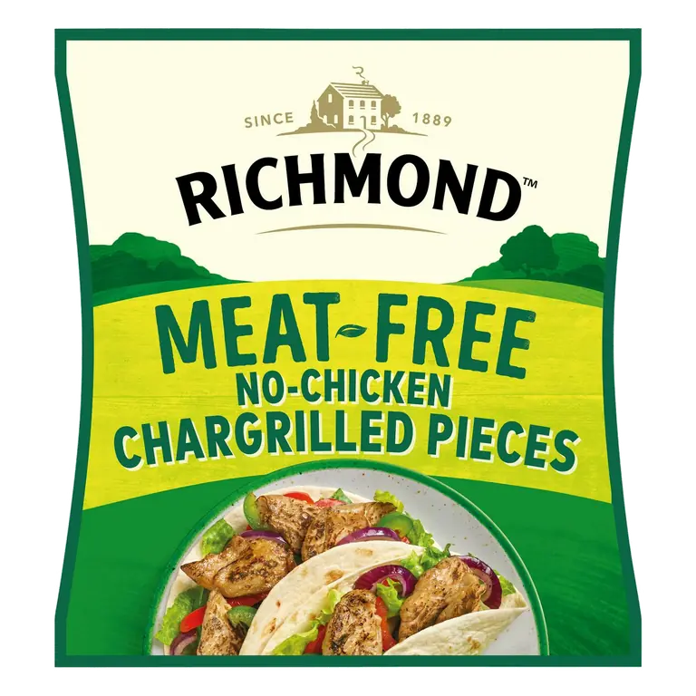 Vegan & Vegetarian Chargrilled No Chicken Pieces 165g