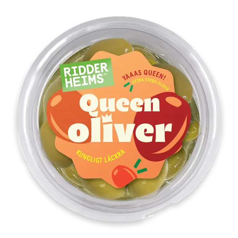 Queenoliver i Örtmarinad 160g