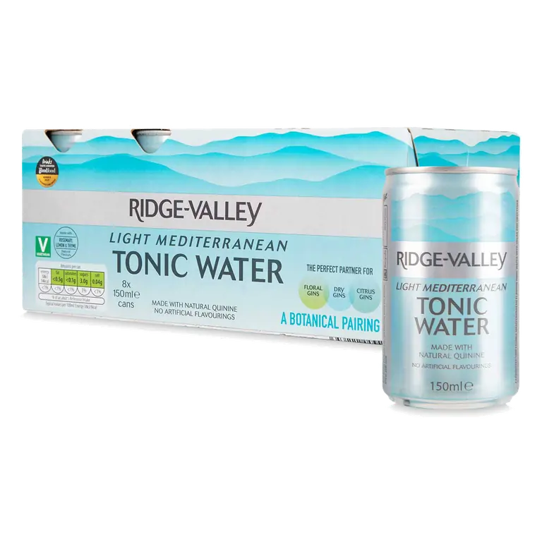 Light Mediterranean Tonic Water 8 Pack