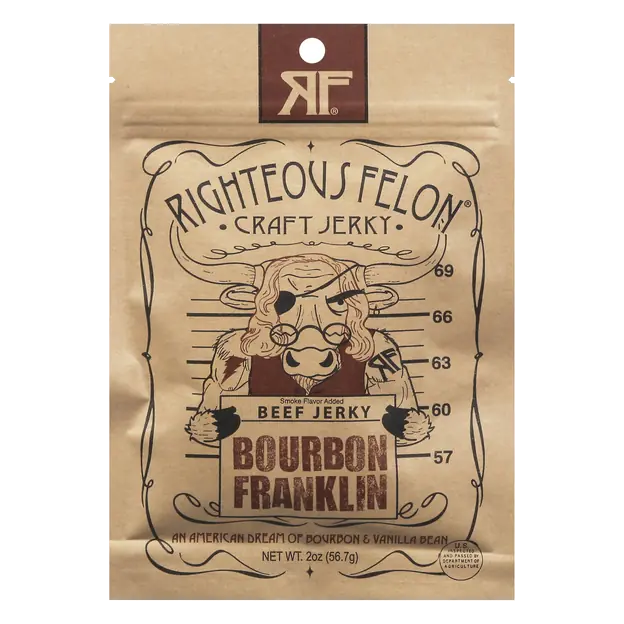 Bourbon Franklin Beef Jerky