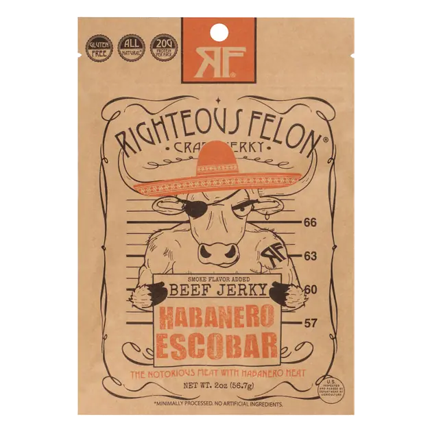 Habanero Escobar Beef Jerky