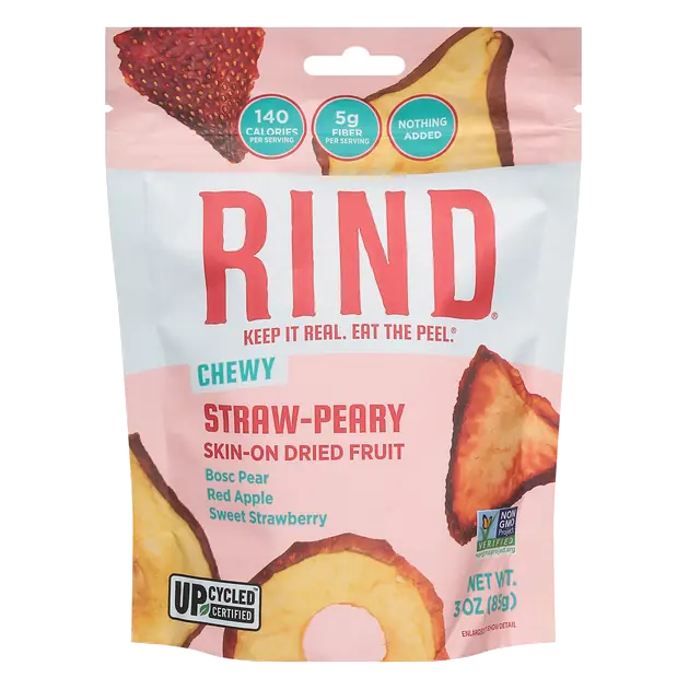 Straw-Peary Blend Sweet Red Apple, Bosc Pear & Strawberry Skin-On Superfruit Snack