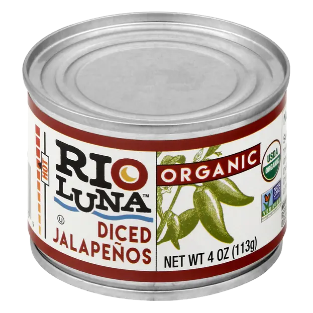 Organic Diced Jalapenos