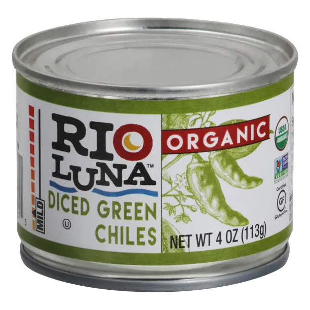 Organic Diced Mild Green Chiles