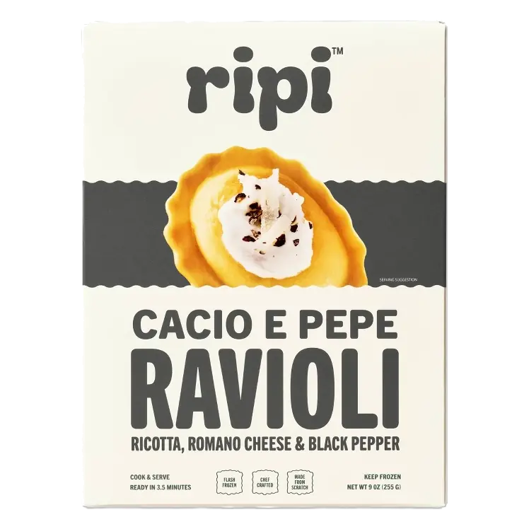 Ripi Cacio e Pepe Ravioli, 9oz