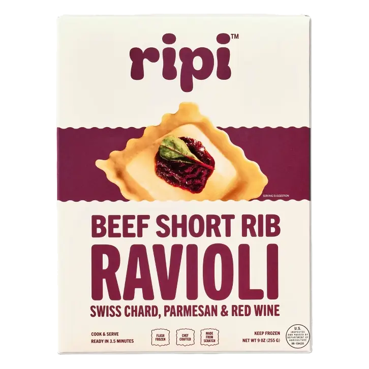 Ripi Short Rib Ravioli, 9oz