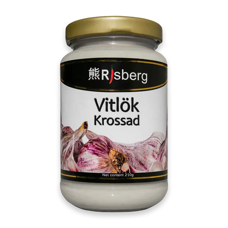 Vitlök Krossad