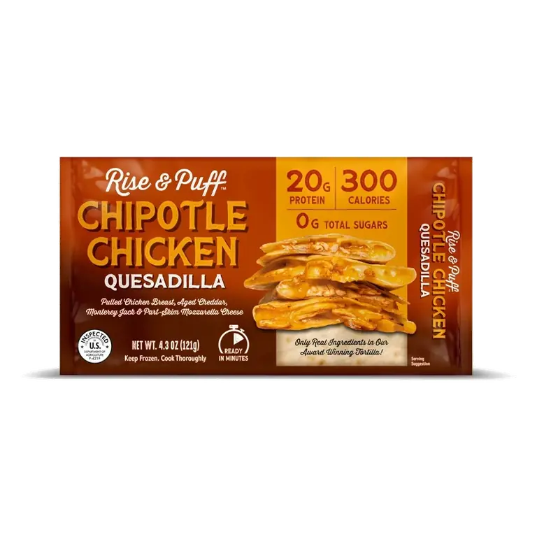 Rise & Puff Chipotle Chicken Quesadilla, 4.3oz