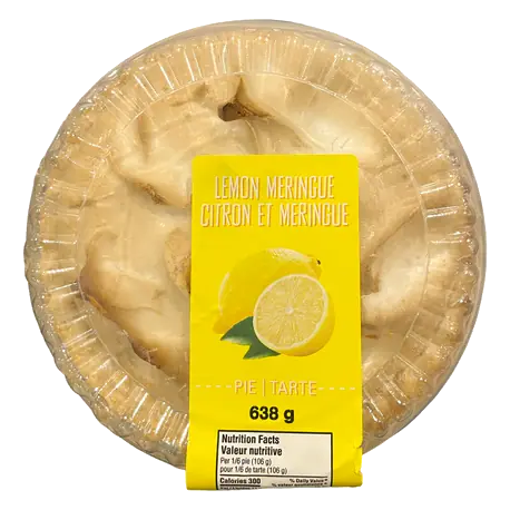 Rise Baking Frozen Pie Lemon Meringue 638 g