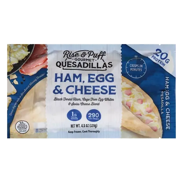 Gourmet Ham, Egg & Cheese Quesadillas