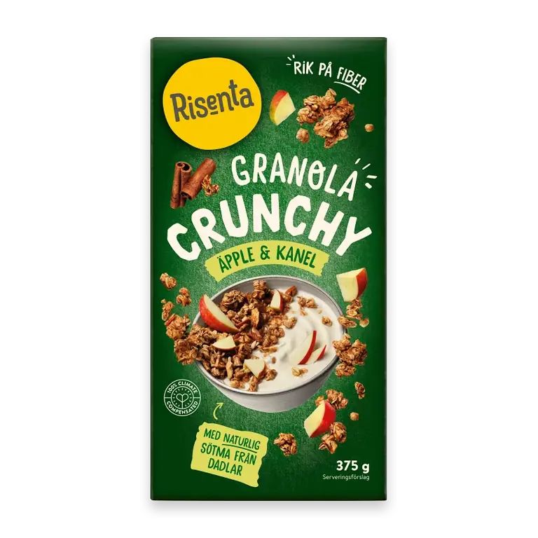 Granola Äpple Kanel 375g