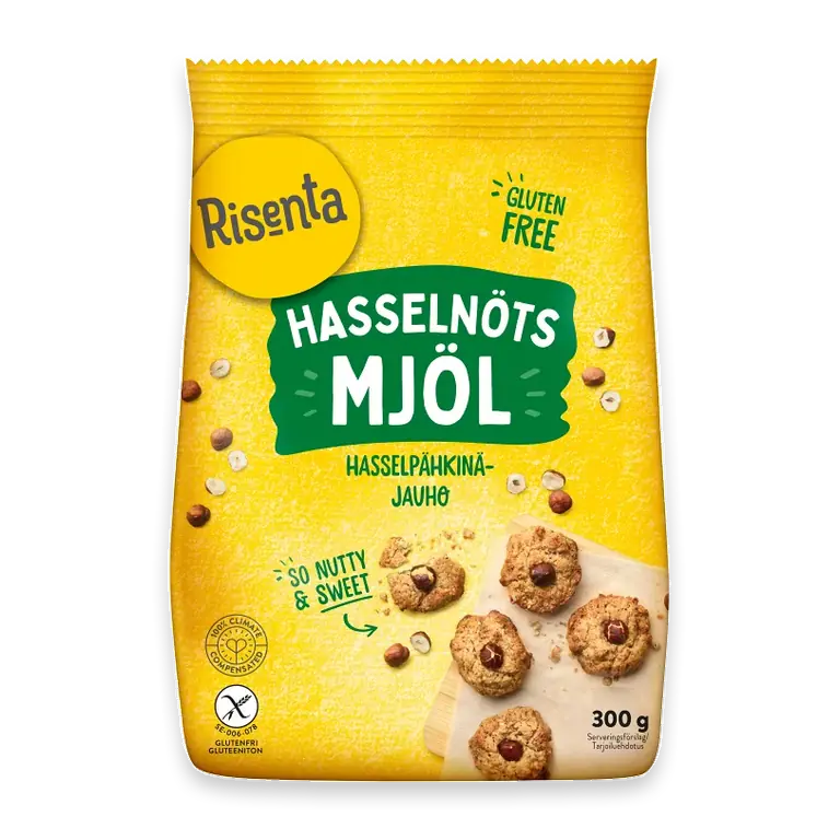 Hasselnötmjöl 300g