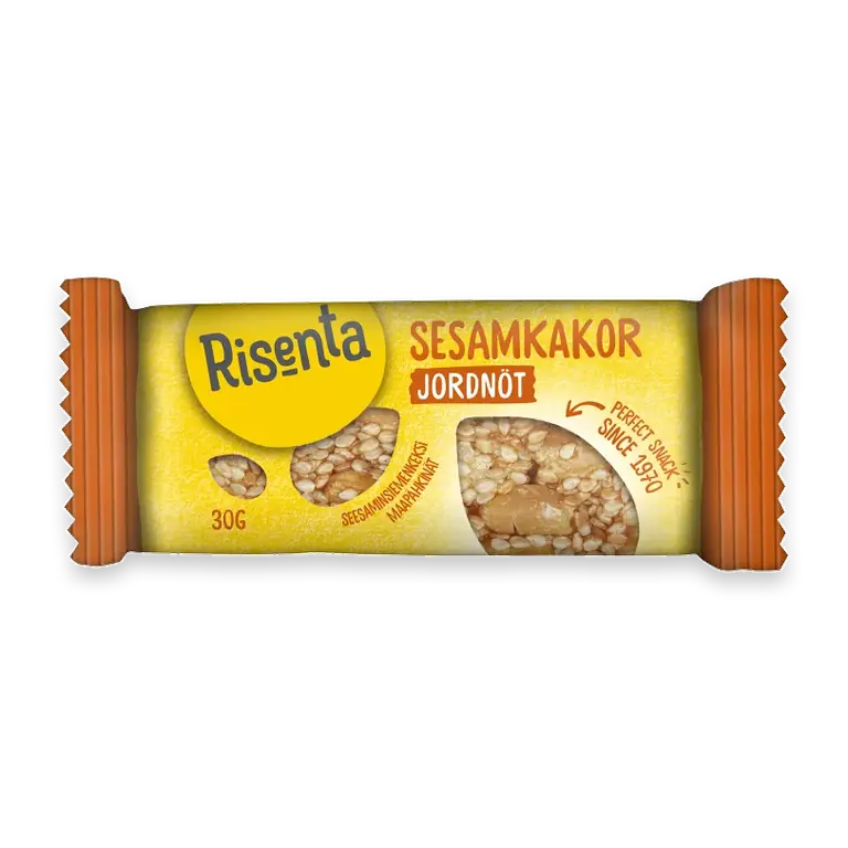 Sesamkaka Jordnöt 30g