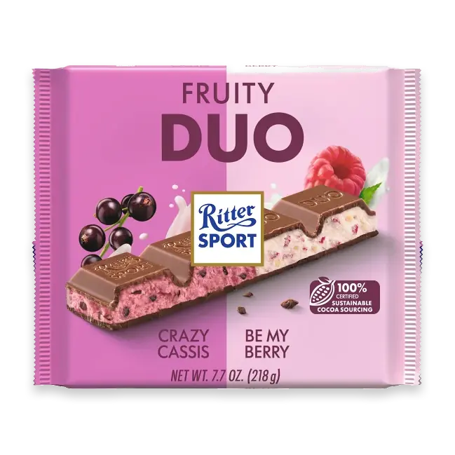 Chokladkaka Fruity DUO 218g