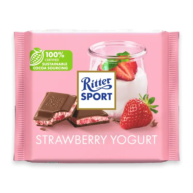 Chokladkaka Strawberry Yogurt 100g