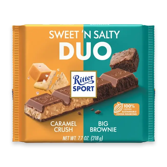 Chokladkaka Sweet 'n Salty DUO 218g