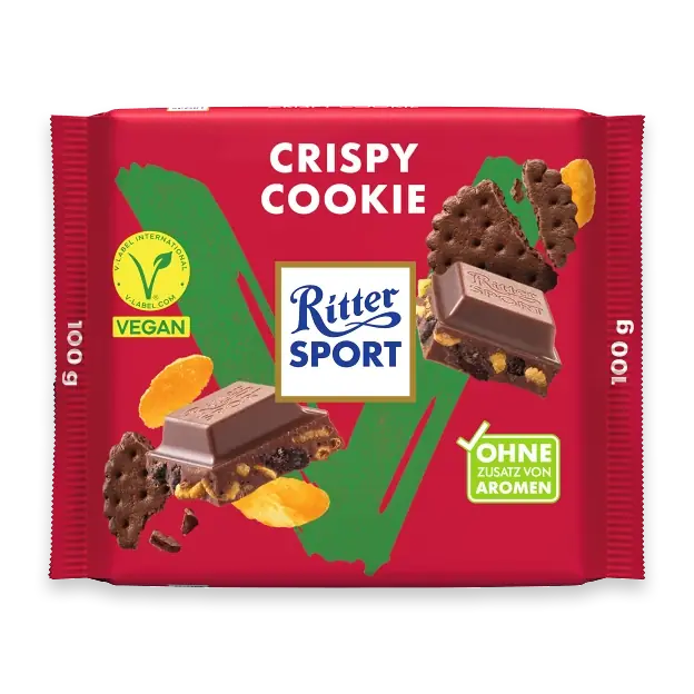 Chokladkaka Vegan Crispy Cookie 100g