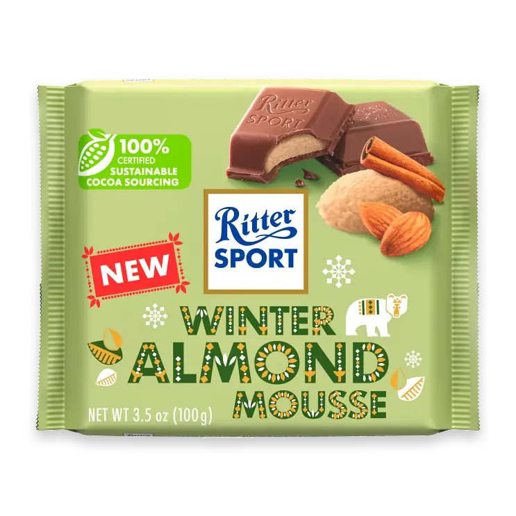 Chokladkaka Winter almond mousse 100g