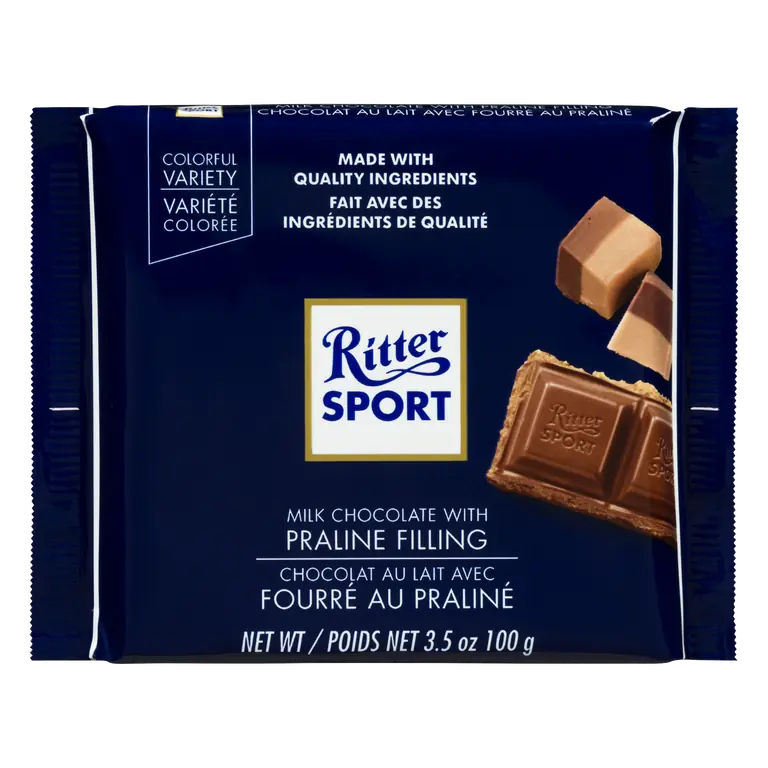 Milk Chocolate Bar Praline Filling 100 g