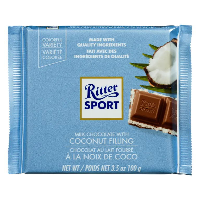 Milk Chocolate With Coconut Bar 100 g