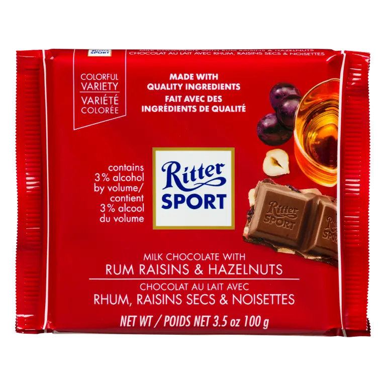 Rum Raisin Nut Bar 100 g
