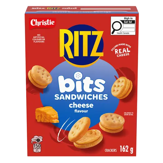 Cracker Bits Sandwiches Cheese Flavoured 162 g