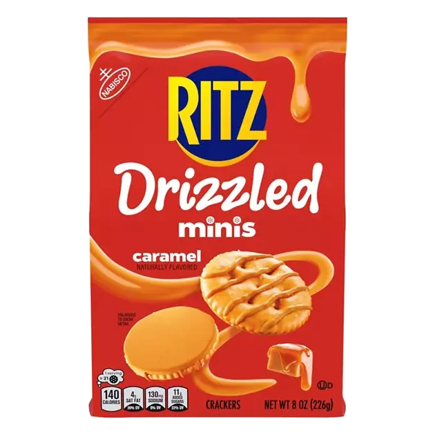 Drizzled Caramel Minis Crackers