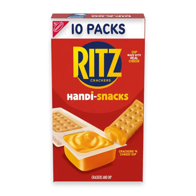 Handi-Snacks RITZ Crackers 'N Cheesy Dip Multipack