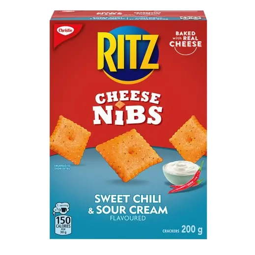 Nibs Crackers Sweet Chili Sour Cream 200 g