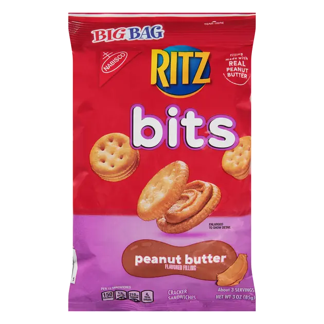 Peanut Butter Cracker Sandwiches Bits
