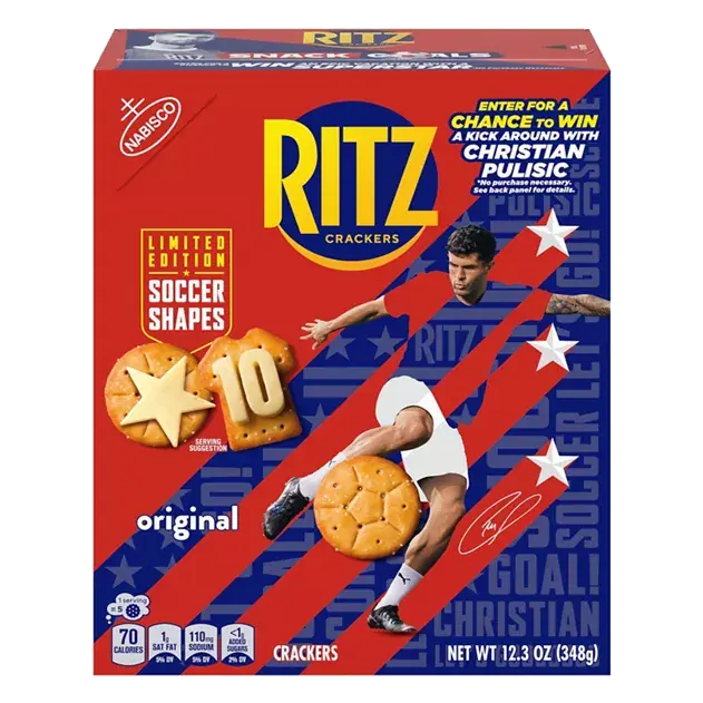 Soccer Shapes Original Crackers