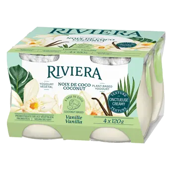 Plant Based Coconut Milk Vanilla 4 x 120 g
