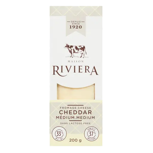 Lactose-Free Medium Cheddar 200 g