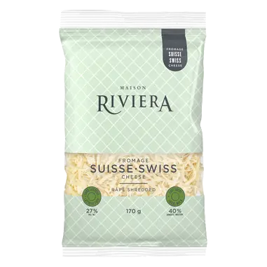 Lactose-Free Shredded Cheese Swiss 170 g