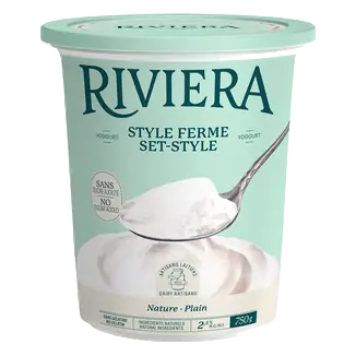 No Sugar Added 2.8% Yogurt Set Style Plain 750 g