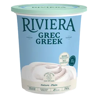 No Sugar Added 2% Greek Yogurt Plain 750 g