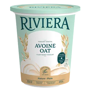 Plant Based Oat Yogurt Plain 650 g