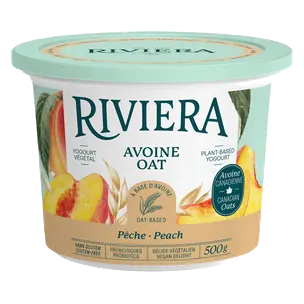Vegan Delight Oat Based Yogurt Peach 500 g