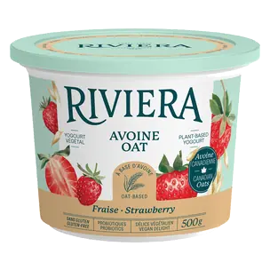 Vegan Delight Oat Based Yogurt Strawberry 500 g