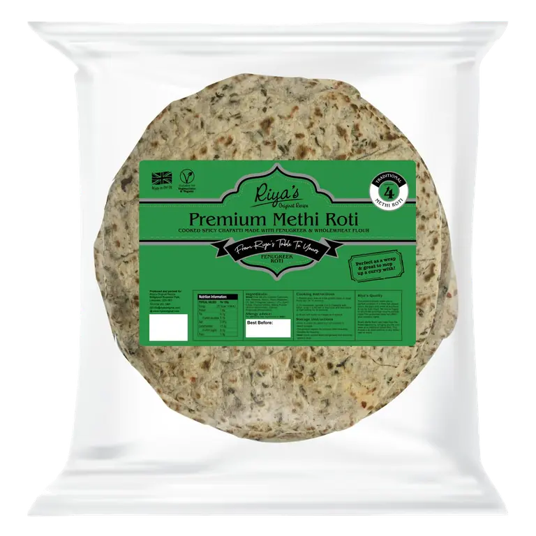 Original Recipe Premium Methi Roti x4