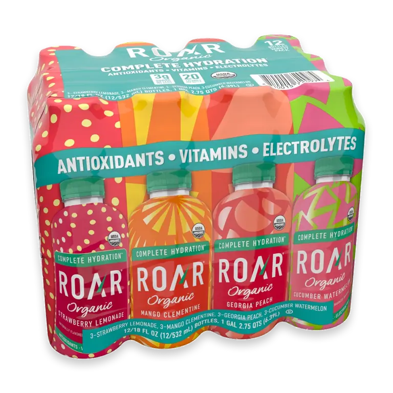 Complete Hydration Organic Flavored Electrolyte Drink Variety Pack