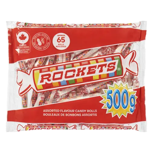 Candy Rolls Assorted Flavour 500 g