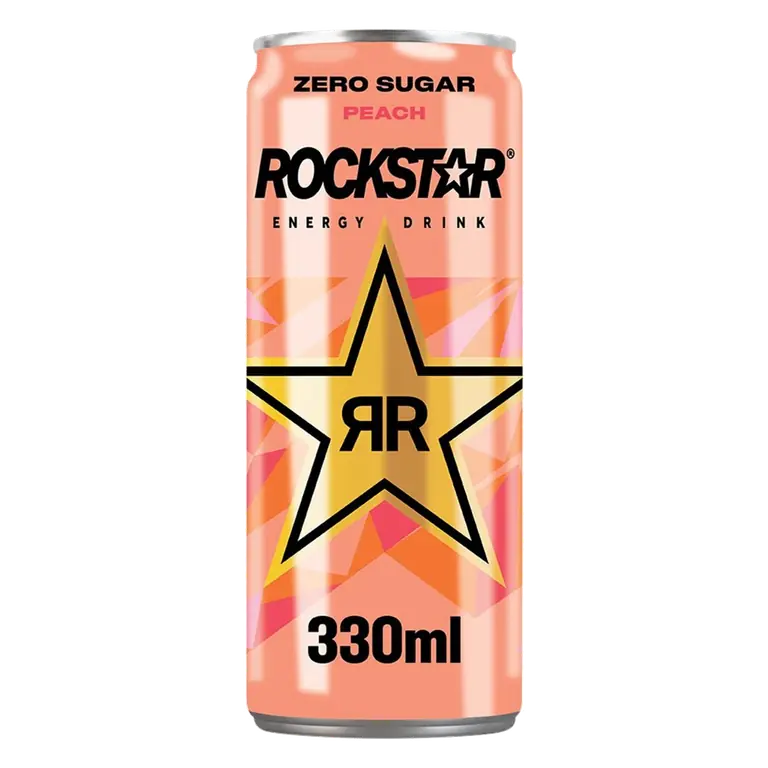 Peach Energy Drink Can 330ml